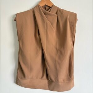 Elegant Tan Women's Top